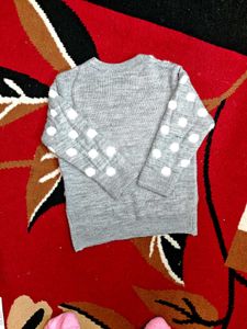 Cute Bunny Kids Sweater