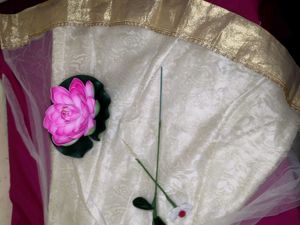 Elegant Pink Brocade Blouse