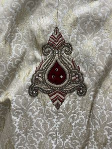New Shadhi Sherwani 3 Piece Set Size M