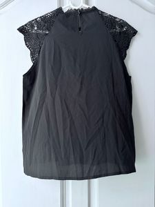 Calvin Klein Lace Detail Sleeveless Top