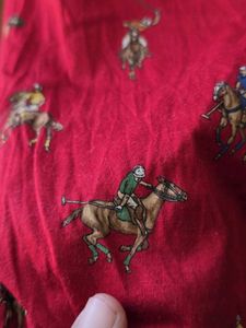 Ralph Lauren Red Polo Shirt