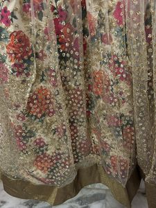 Elegant Floral Anarkali Dress