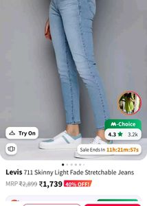 Limited! Levi's Women 711 skinny Jeans