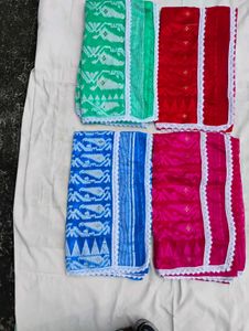 Beautiful Green Saree JAMDANI COTTON
