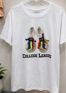 White College League Graphic T-Shirt