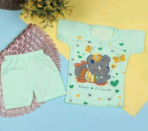 Cute Teddy Bear Baby Outfit