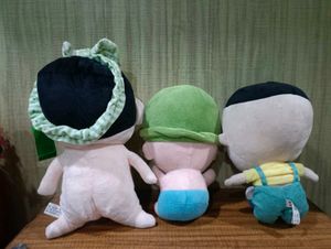 Set of 3 Cute Plush Toys