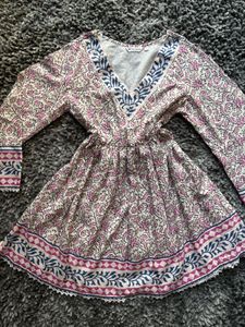 Boho Floral Print Tunic top/dress