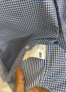 Classic Blue Gingham Shirt