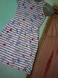 Chic Butterfly Print Mini Dress