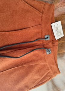 Terra-Cotta Casual Trousers