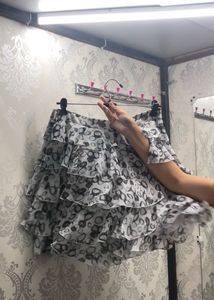 Tiered Ruffle Skirt