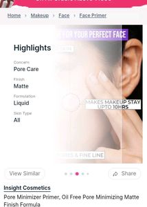 Insight Pore Minimizer Primer