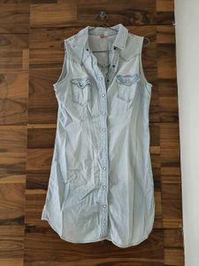Denim Shirt Dress