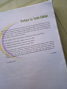Informatics Practices Textbook for Class XII