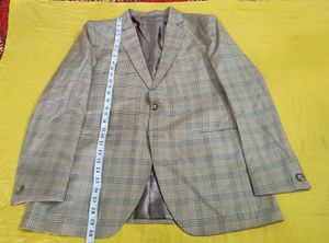 Stylish Men's Checkered 3-Piece Suit