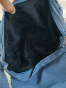Stylish Blue Messenger Bag