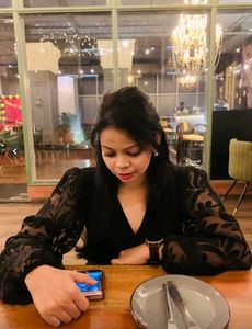 Elegant Black Sheer Sleeve Midi Dress Myntra
