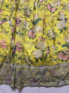Vibrant Floral padded Lehenga Choli Set