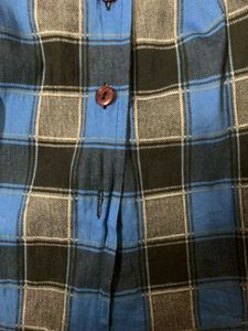 💙Y2k Plaid tunic top