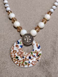 Unique Beaded Statement Necklace