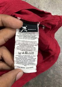 Orignal Oakley Red T-Shirt