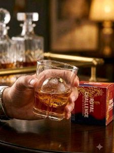 (combo 2 )Royal Challenge Whiskey Glass
