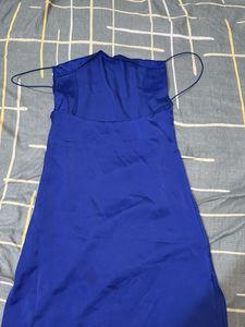 Royal Blue Spaghetti Strap Dress