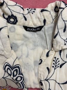 Embroidered Floral Blouse