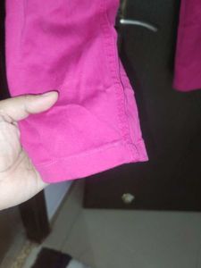 AND denim Pink Jeans Never Used..