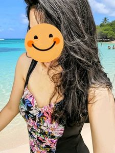 Chic Floral One-Piece Swimsuit Monokini Bikini
