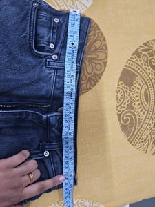Grey Wide Leg Denim Jeans