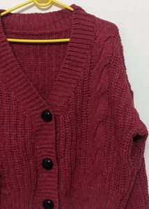 Cherry Red 🍒 Cardigan