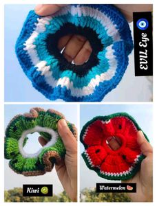 Crochet Scrunchies combo