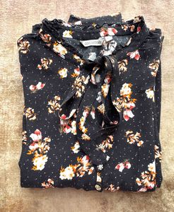 Chic Floral Print Midi Dress