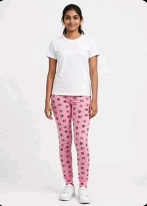Cute Printed Leggings - Set of 2