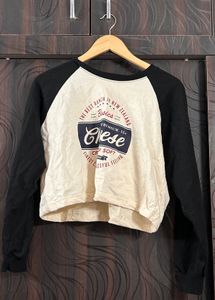 Graphic Print Baseball Tee