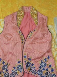 3 Peice Floor Length Anarkali