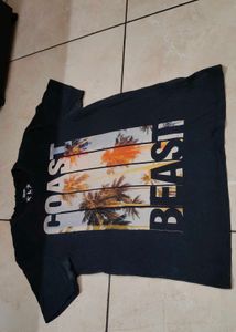Coast Beach Palm Tree T-Shirt