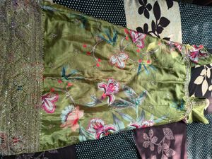 Olive Green Kurta Sarara Set 🥳Diwali sale