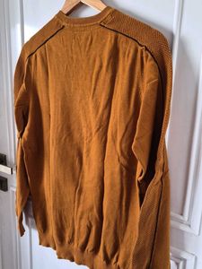 Men's Ochre Knit Sweater