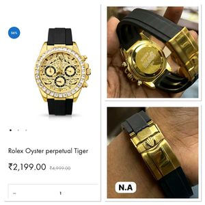 *Rolex tiger luxury watch with diamond-style  FOR