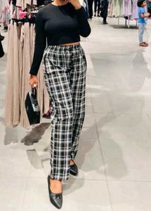 Classic Plaid Pants