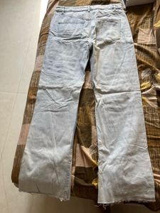Distressed Light Wash Jeans