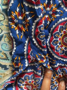 Bohemian Print Long Sleeve Tunic Top