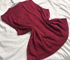 🎁Cozy Maroon Knitted Vest R