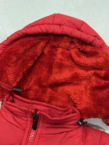 Red Sleeveless Puffer Vest