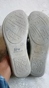 flate slipper with stripers