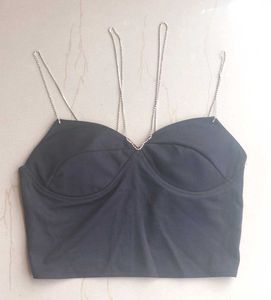 Urbanic Rhinestone Detail Brallete top
