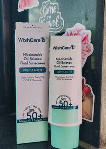 WishCare Niacinamide Oil Balance Sunscreen